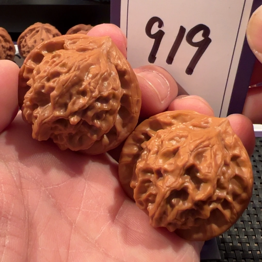 文玩核桃把件全品大耳朵图图40尺寸919号