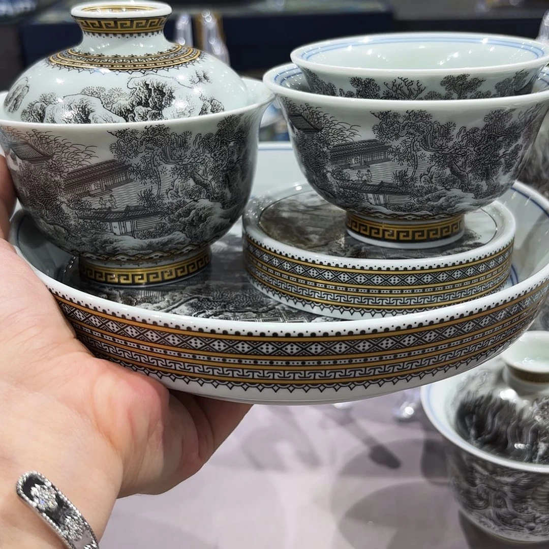 瓷片景德镇瓷器精品展示