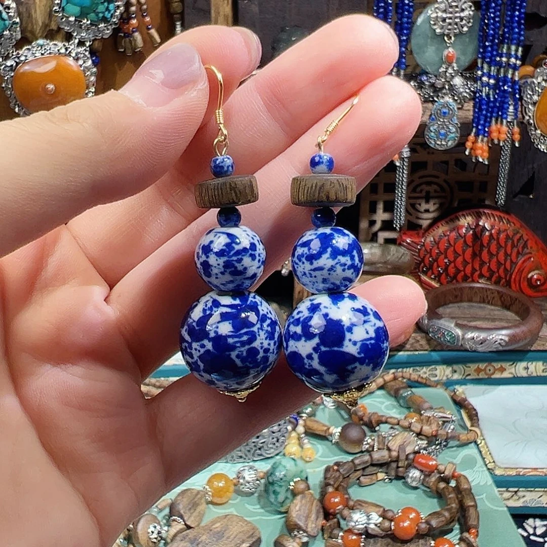 925银锦象原创设计款式耳环