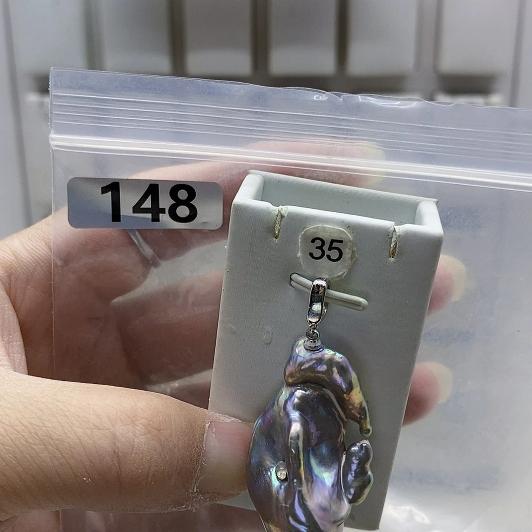颈饰合金淡水珍珠