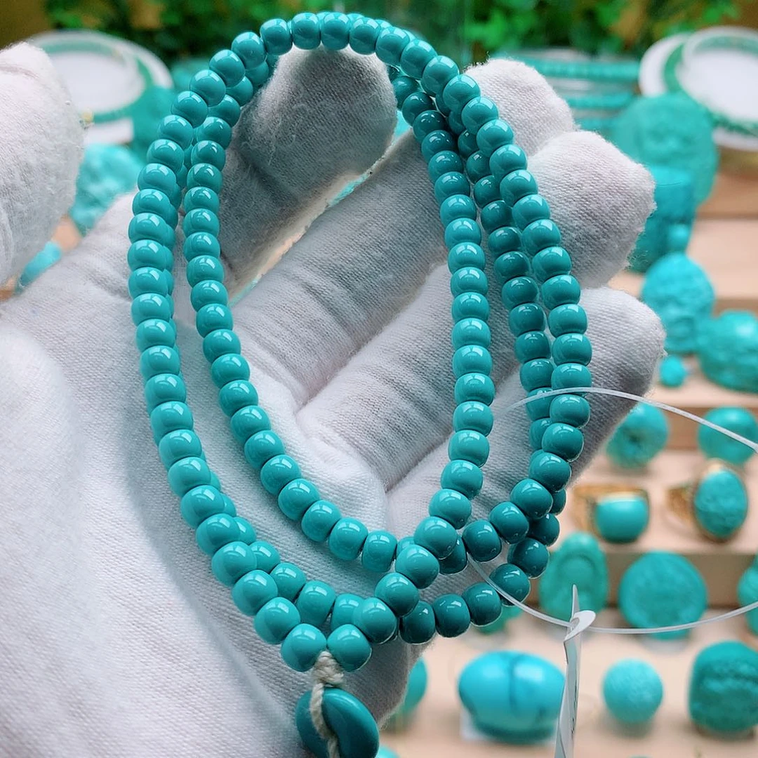 绿松石未镶嵌配饰