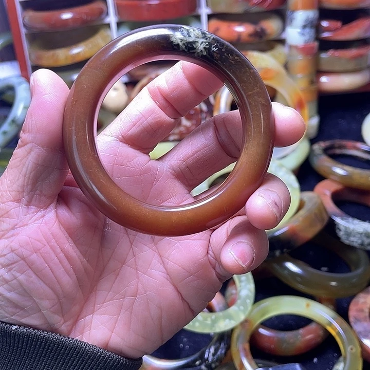 蛇纹石玉合金手镯