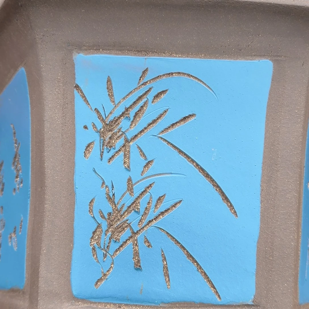 紫砂花盆口径33.21口径