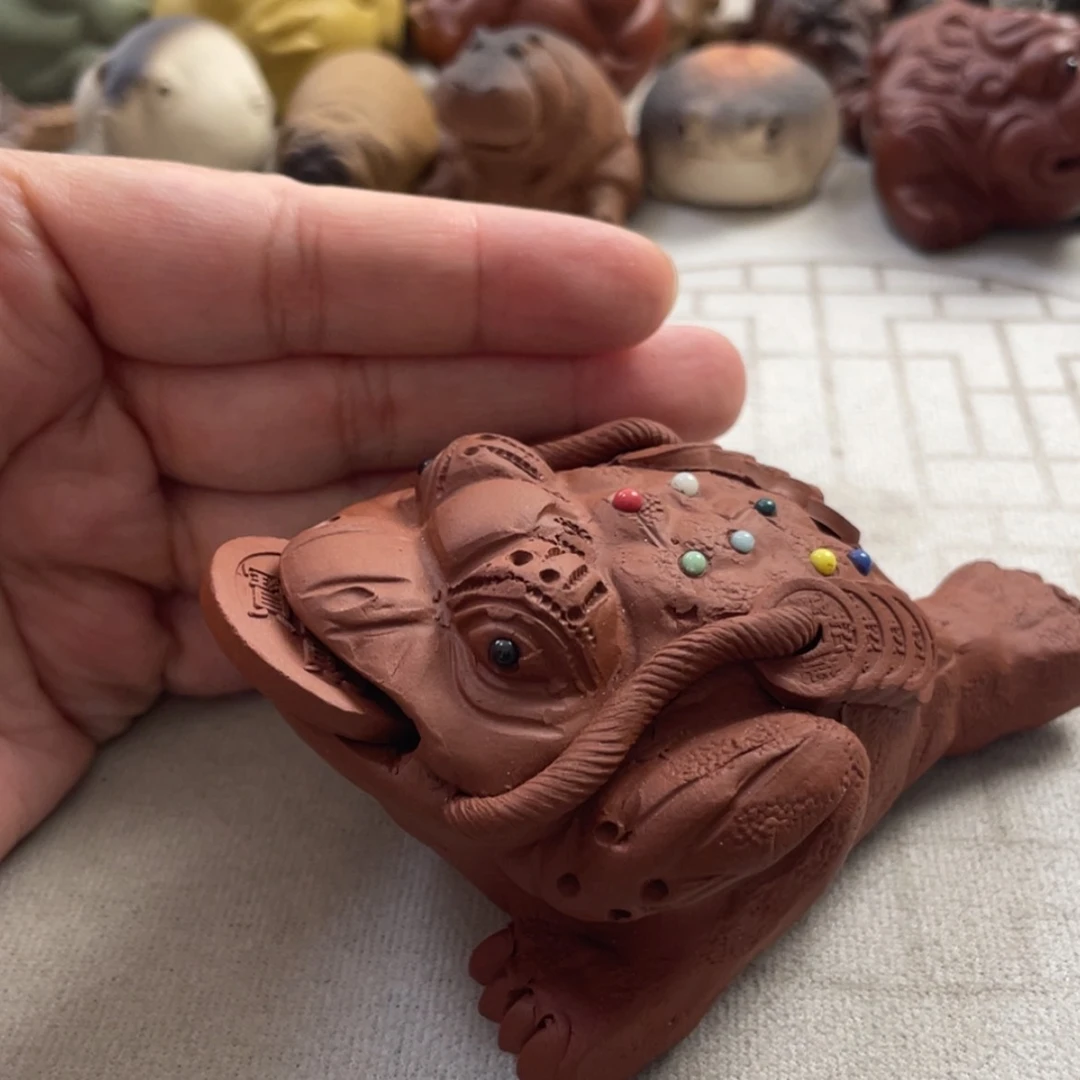 【闪购商品】紫砂茶宠紫砂金蟾