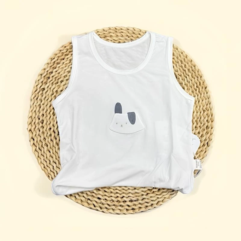 【猪仔小宝空调服大背心】845儿童夏季宽肩背心卡通