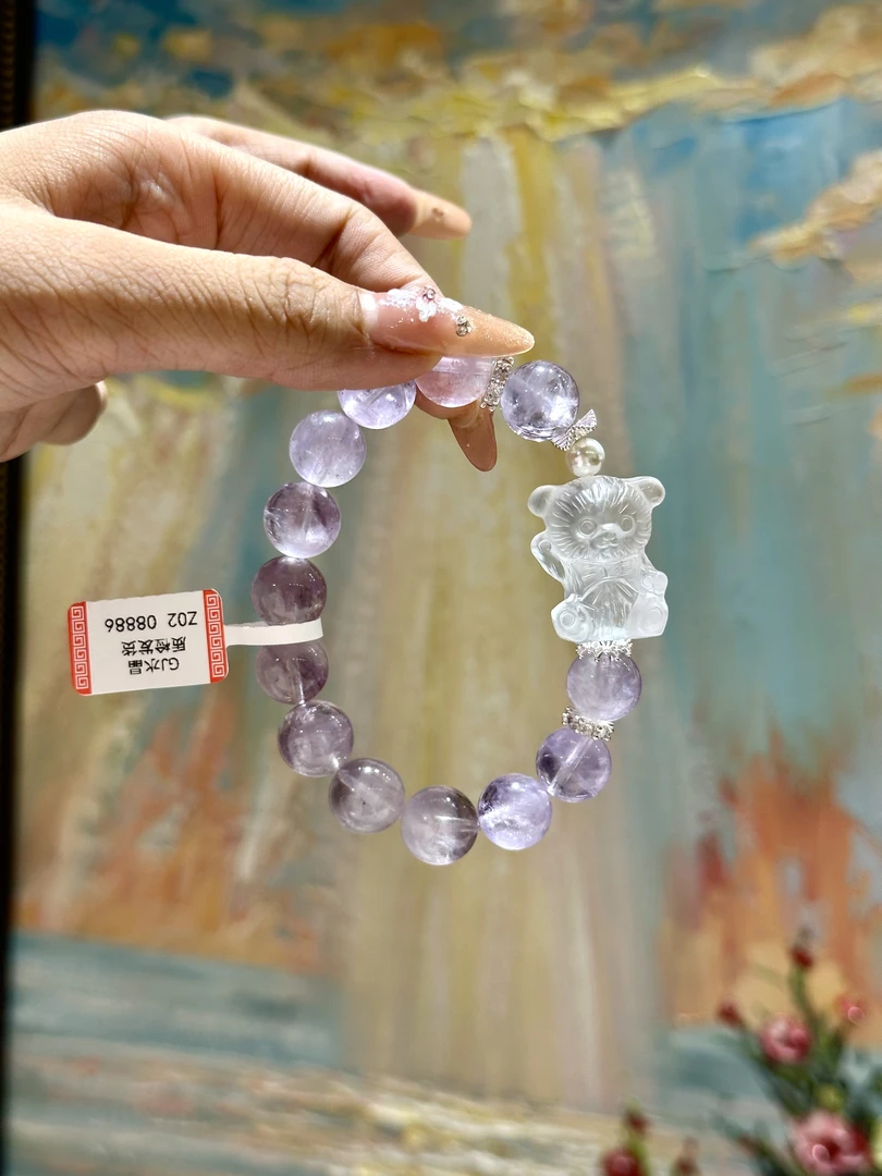 天然紫水晶手串 多样性发一 Z02