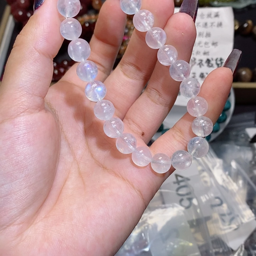 【闪购商品】水晶手串未镶嵌406蓝月光