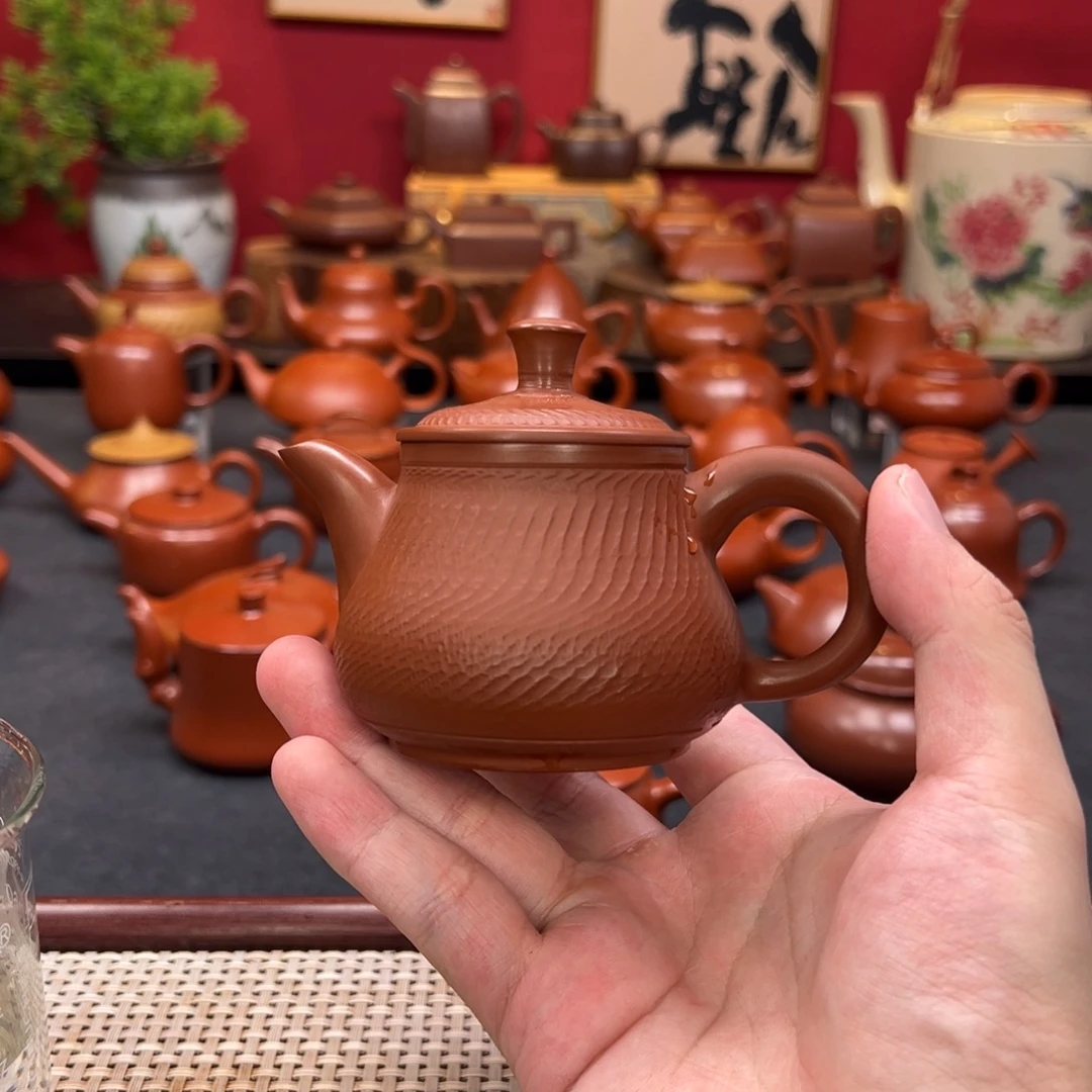 紫砂茶壶潮州手拉壶手拉壶
