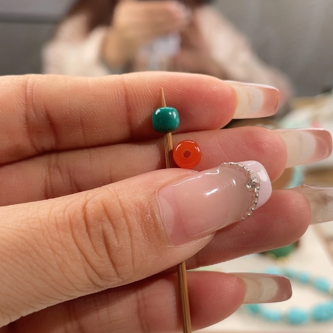 南红玛瑙未镶嵌卡5.5