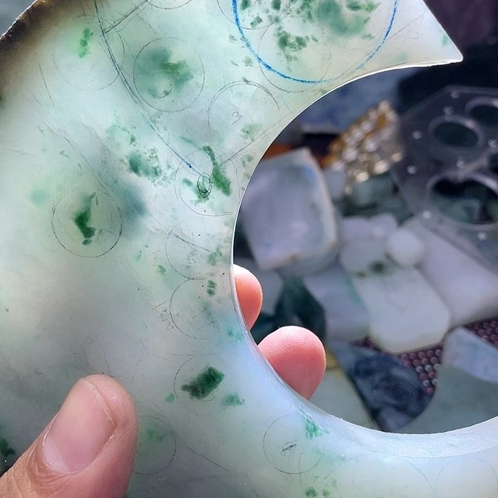 定制翡翠未镶嵌吹****翡翠