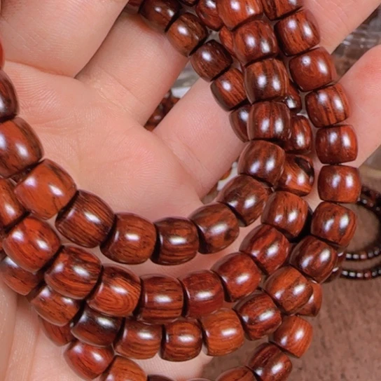 木木本0.8多圈红底果冻虫蛀红降