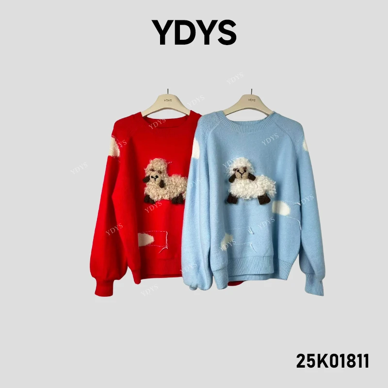 【YDYS】25K01811 2025新款时尚气质小众毛衣