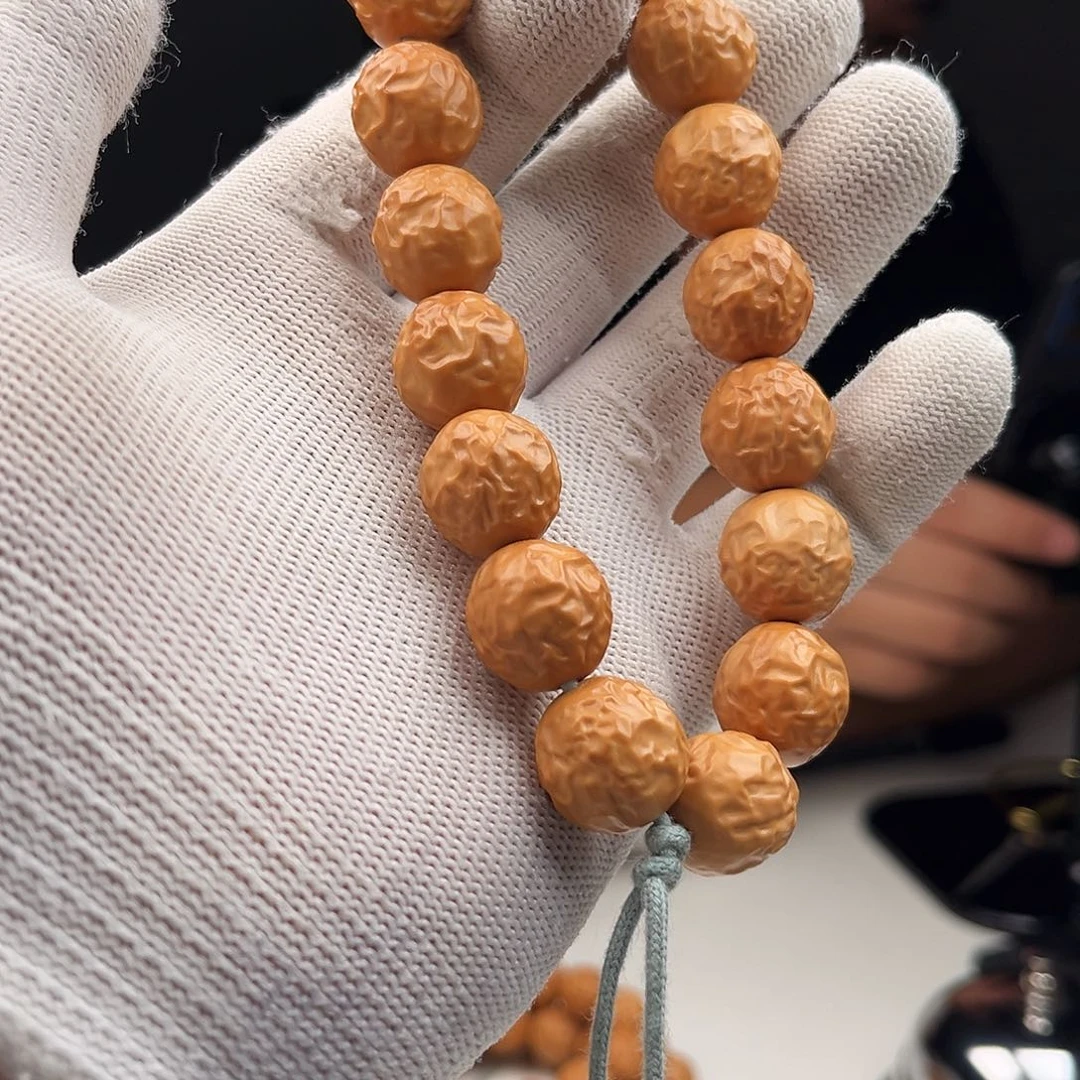 杰***瑞手串猴头核桃大枣