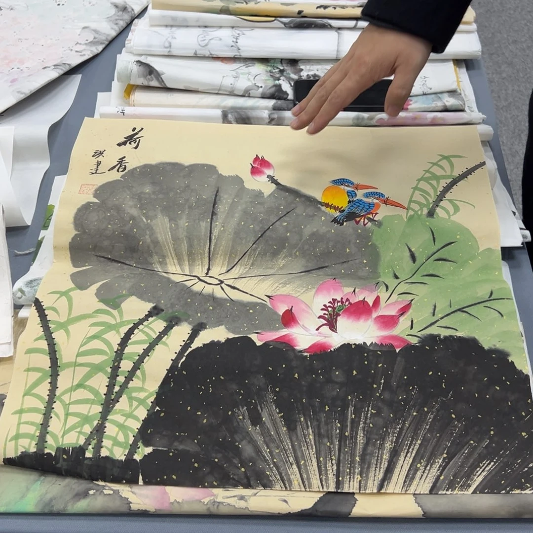 国画纯手绘国画作品欣赏