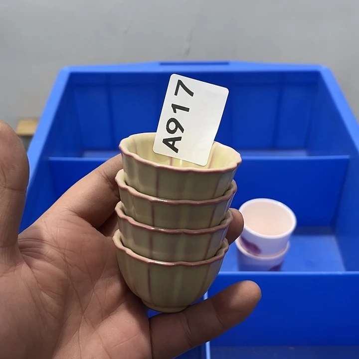 圆***梦瓷片茶摆件工艺品摆件666