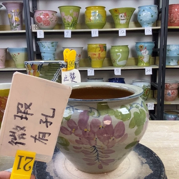 1tc景德镇陶瓷花盆