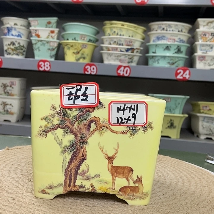 紫砂紫砂花盆1213