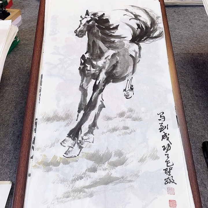 国画张圣敏先生纯手绘作品