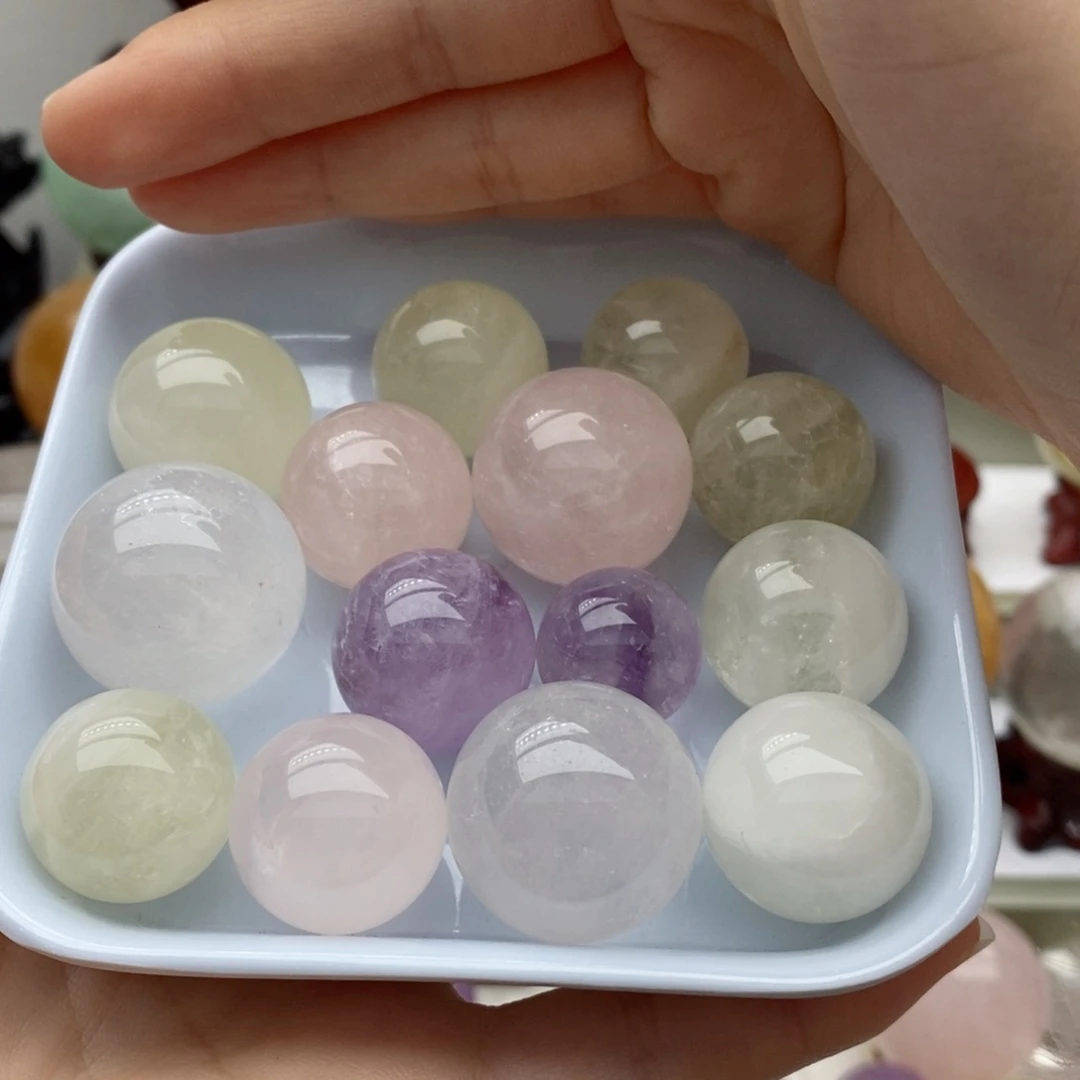 黄晶珠宝半成品未镶嵌心*?水晶2号