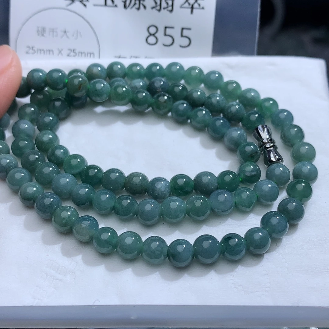 翡翠未镶嵌颈饰855