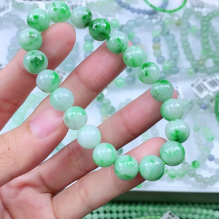 未镶嵌手链翡翠翡翠