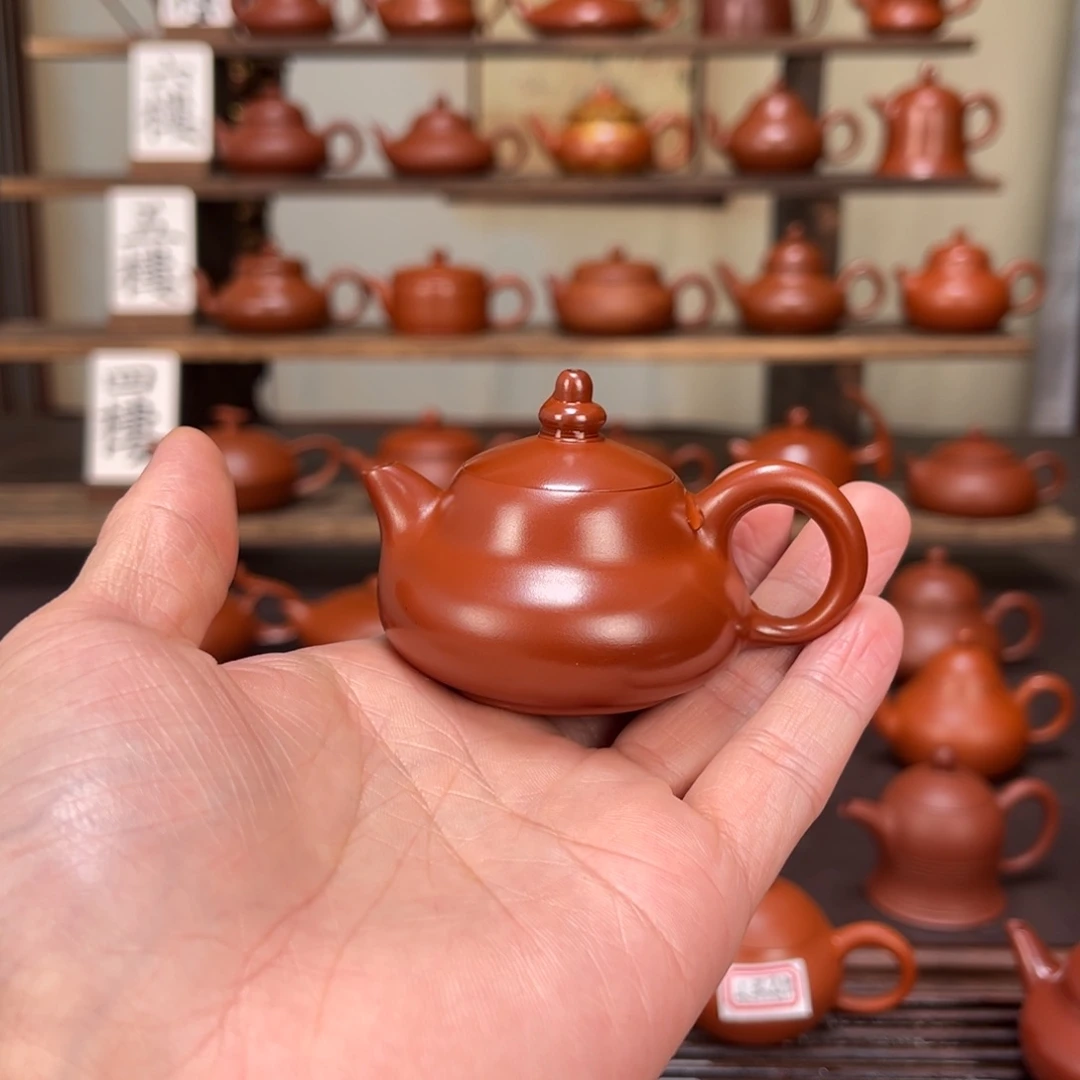 醒***爷紫砂茶壶精工富贵50cc