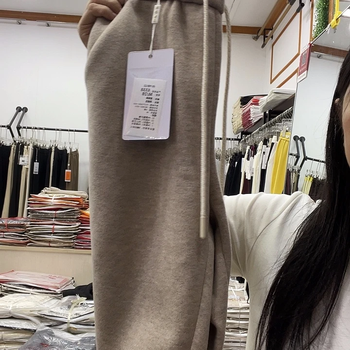 高品质窄版直筒裤6338燕麦28