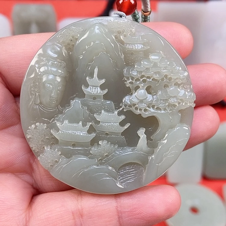 【闪购商品】颈饰未镶嵌和田玉