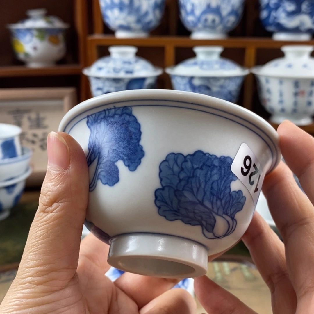 瓷片景德镇陶瓷手绘茶器126