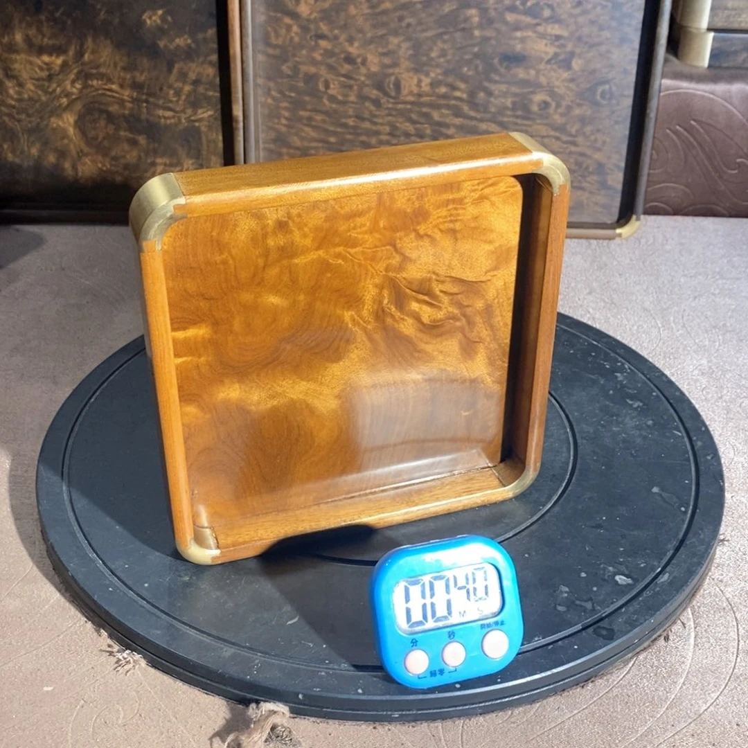 金丝楠太*金丝楠木枯木文盘