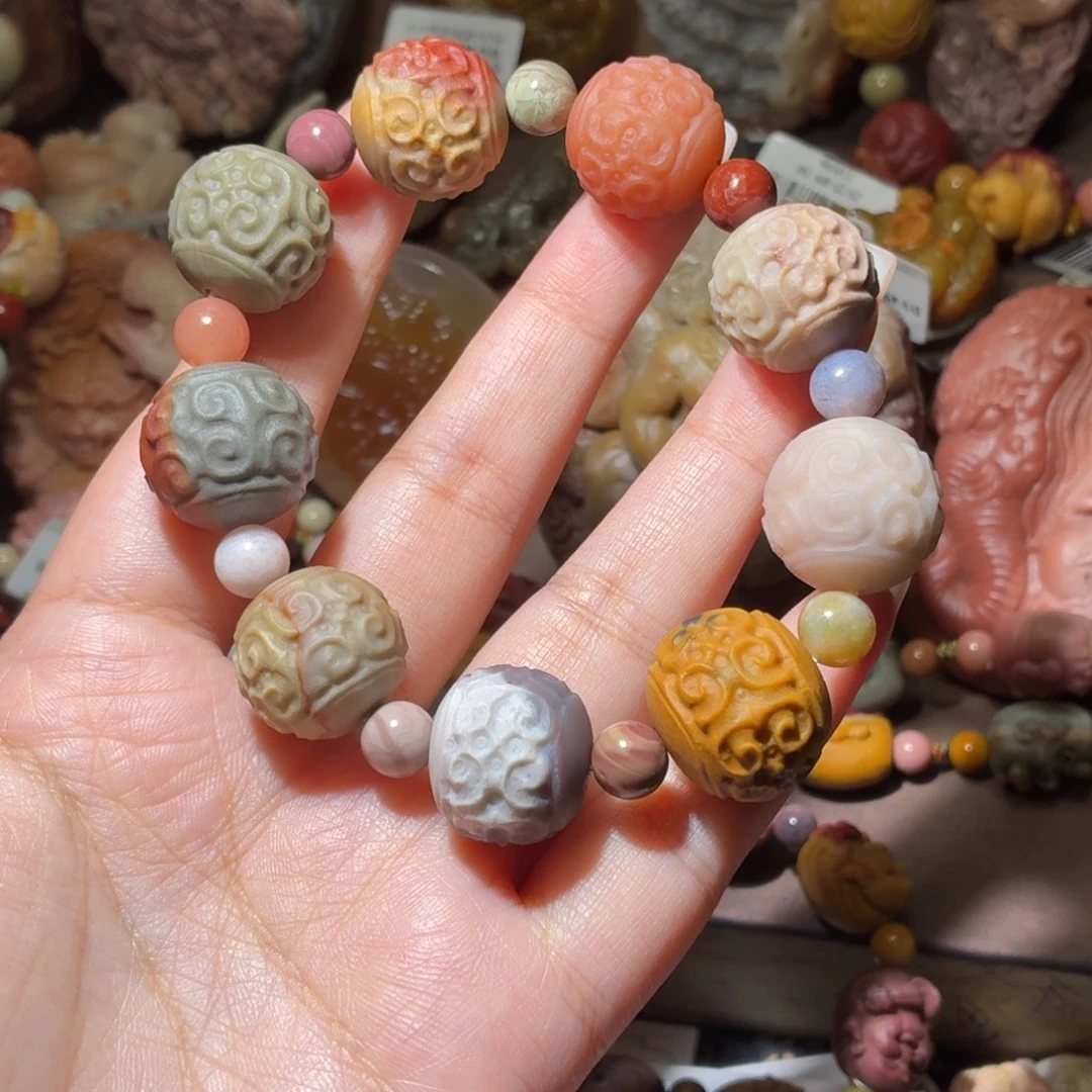 ˘***˘石英质玉未镶嵌手串31