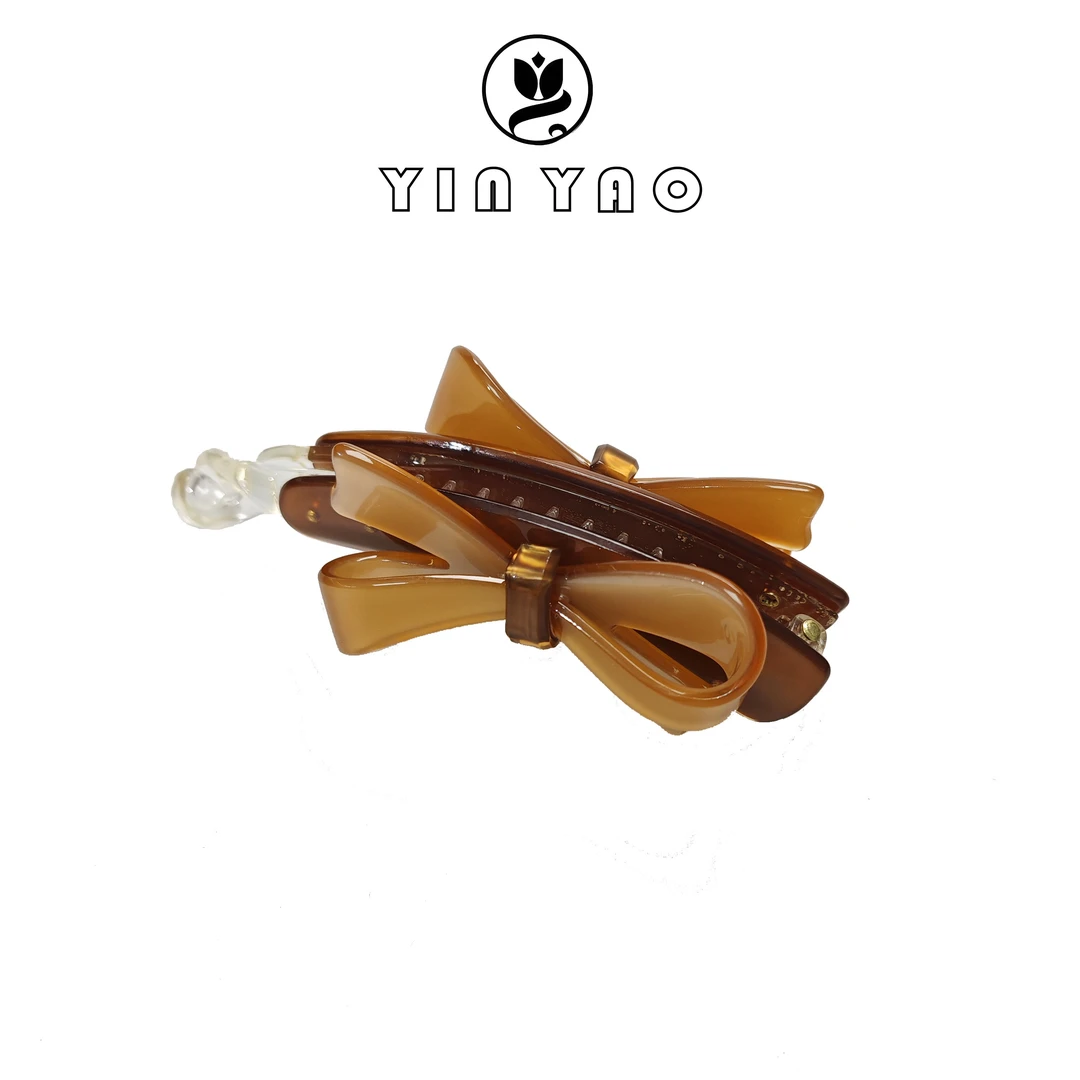 【YINYAO】原单设计蝴蝶香蕉夹9123