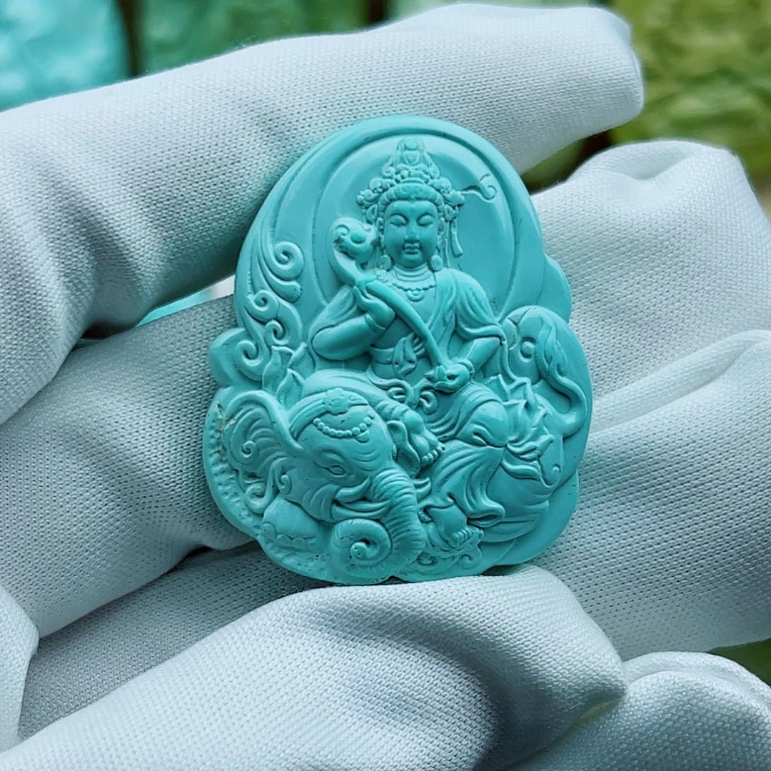 绿松石未镶嵌珠宝奇石