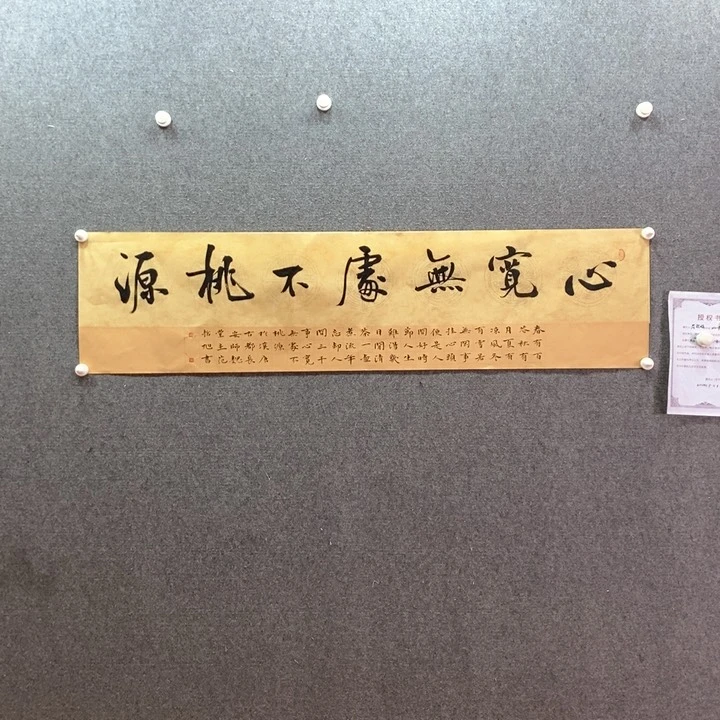 书法书法作品多次参加