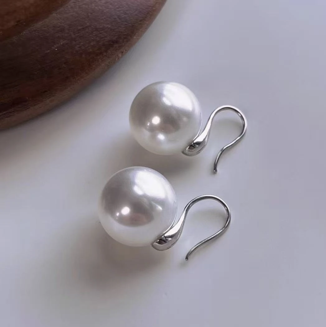 925银耳饰 925银钩耳饰 【高跟鞋银耳钩】时尚 百搭 经典 12-14MM