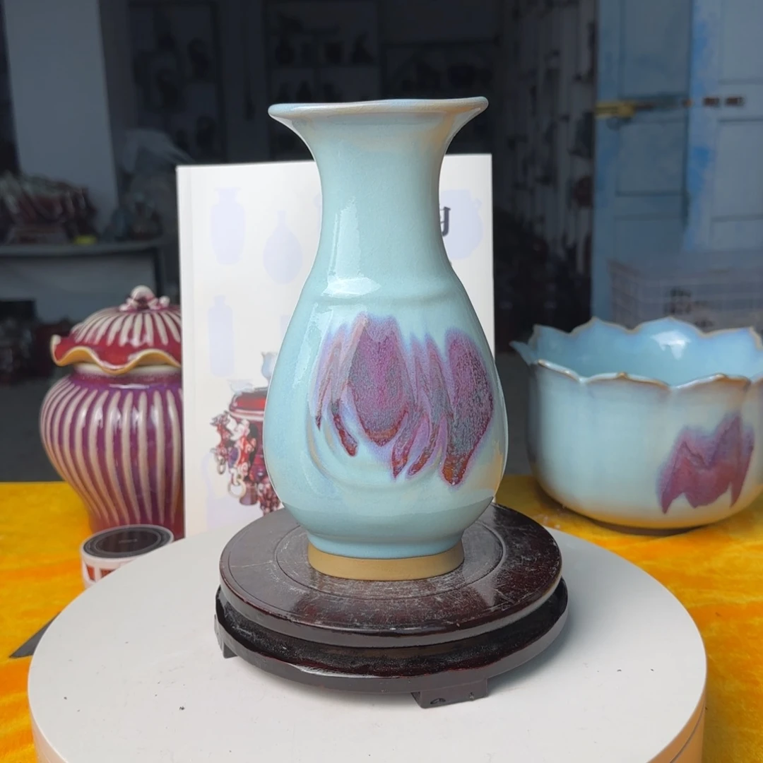 刘***艳摆件郑家钧窑摆件