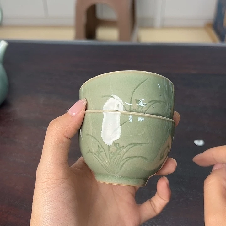 小米茶器龙泉云间青瓷
