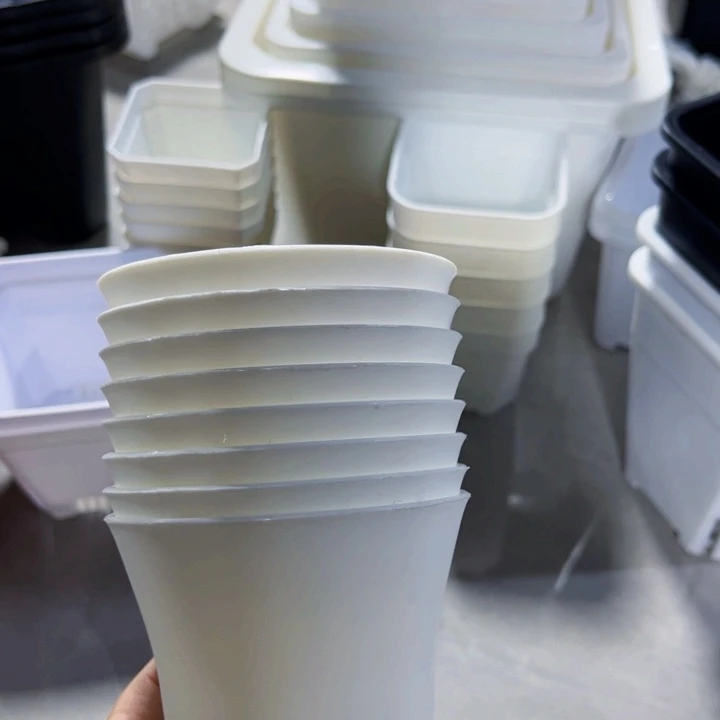 塑料白万象口9高9一组10