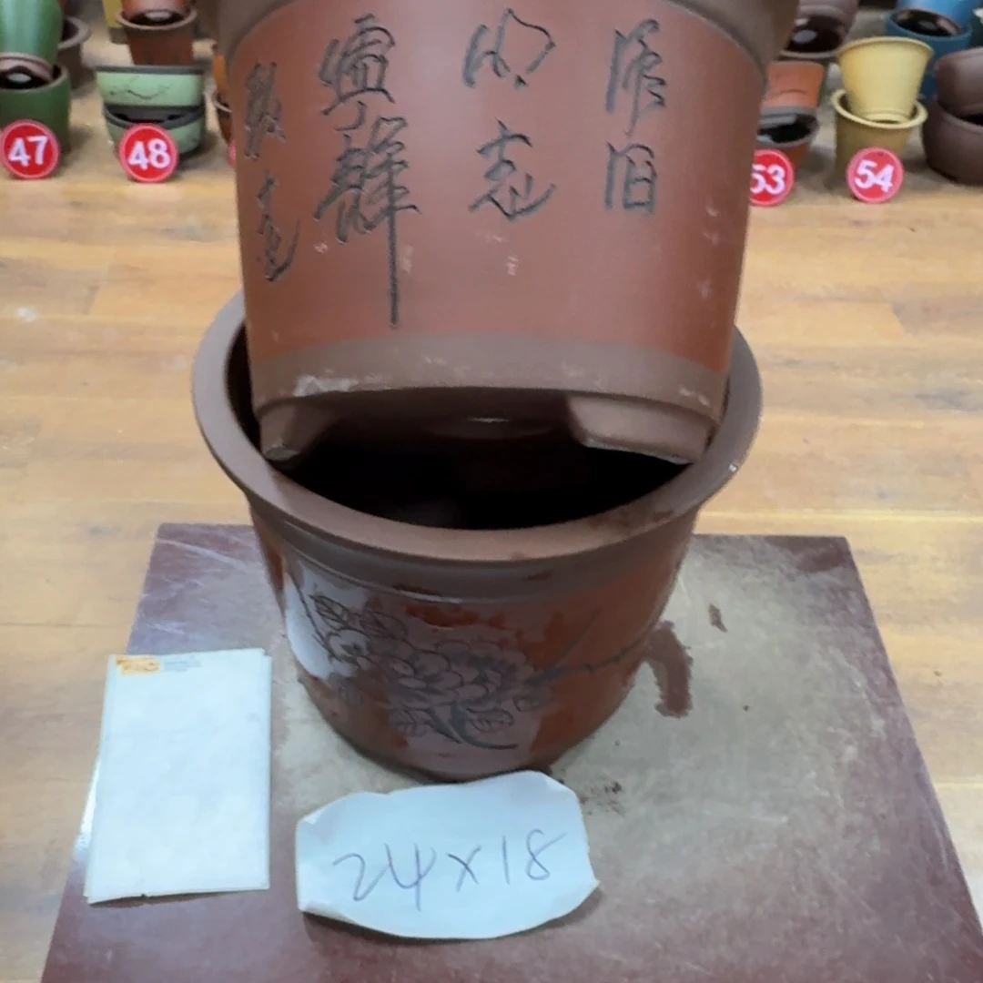 紫砂花盆破损包赔