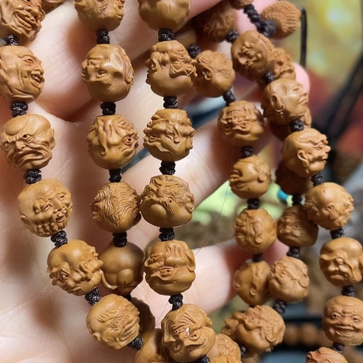 手串/手链橄榄核龙纹桃核