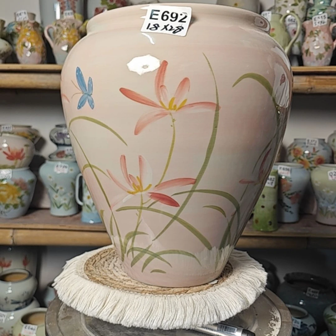 有孔 景德镇手绘E692