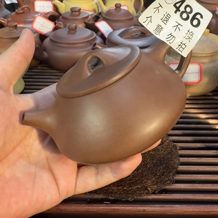 茶壶紫砂宜兴紫砂微瑕486