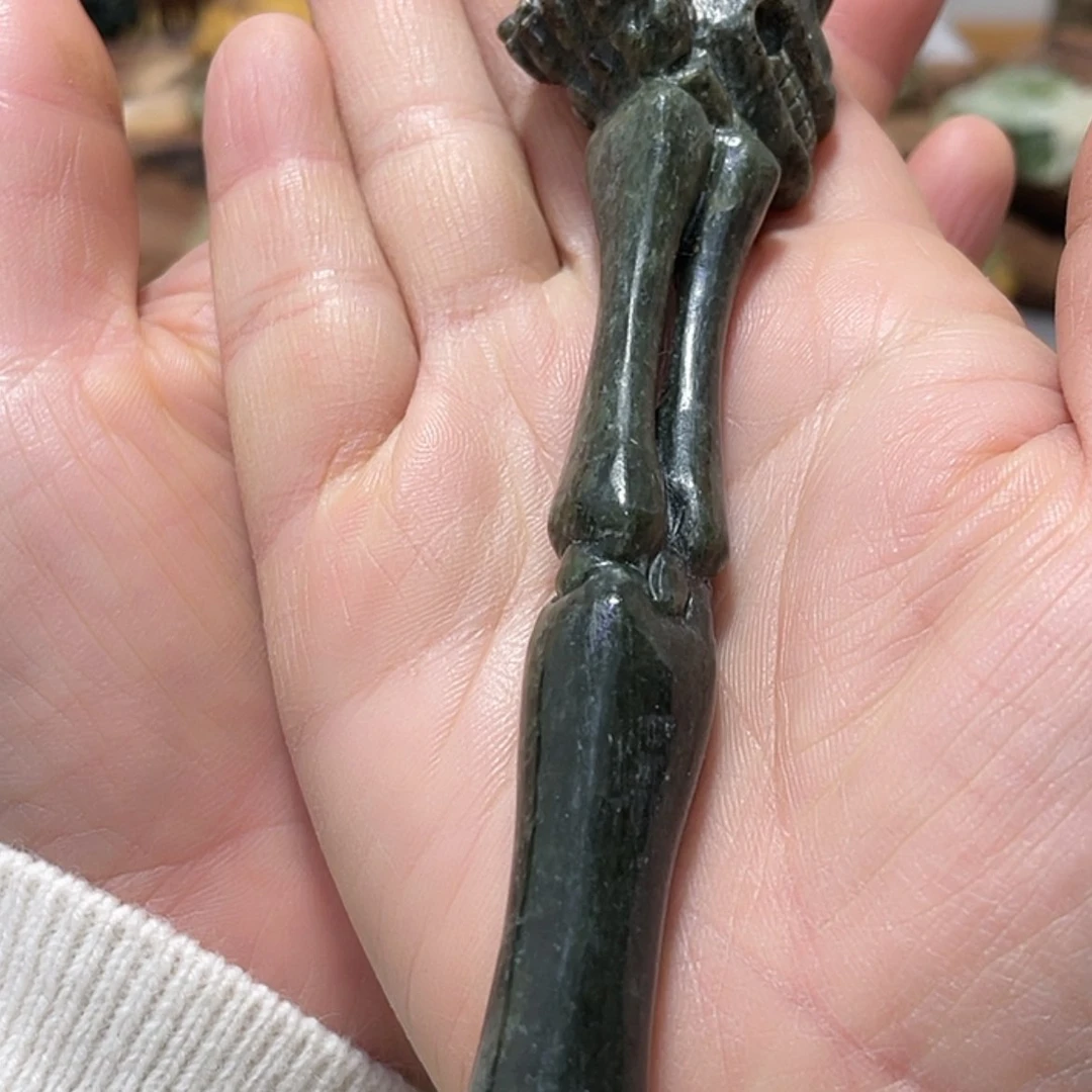 【闪购商品】岫岩河磨玉（透闪石质玉）把件未镶嵌三***一