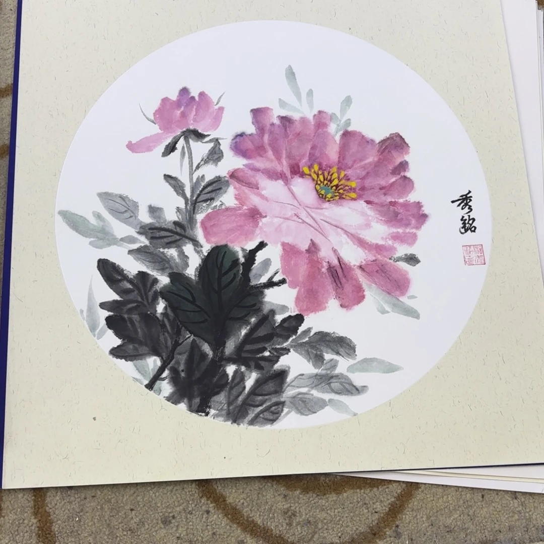 国画国画老师作品刘