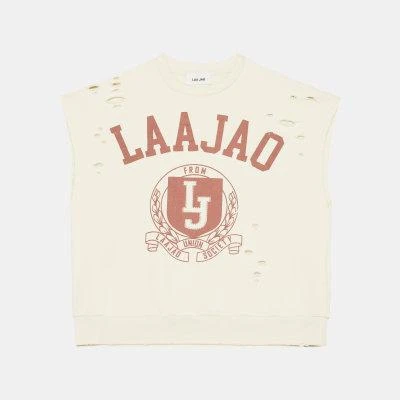 6116 LAA JAO学院风印花长无袖卫衣 050161