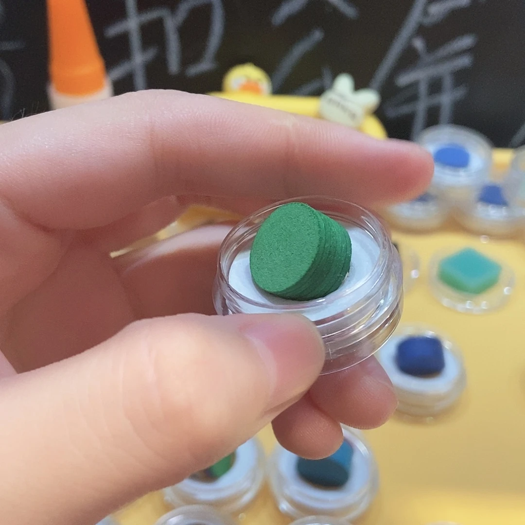 心***结绿色大头杆皮头➕胶水