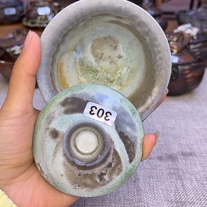 裸柴烧手工陶瓷茶器