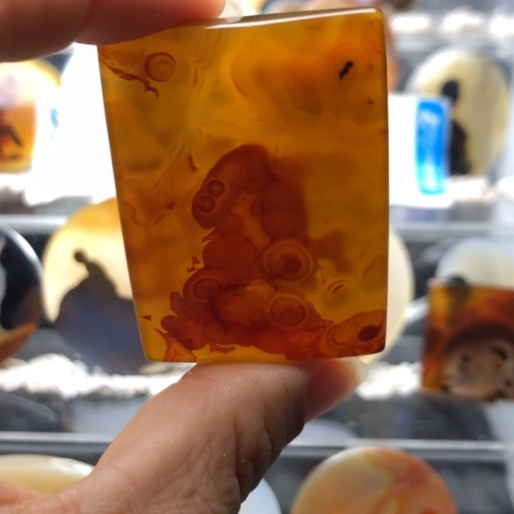 合金玛瑙/玉髓珠宝奇石134