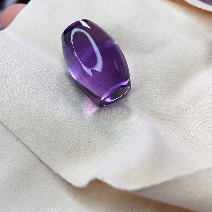 紫晶颈饰未镶嵌吊坠