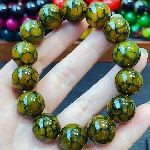 手饰玛瑙未镶嵌虎皮龙纹16